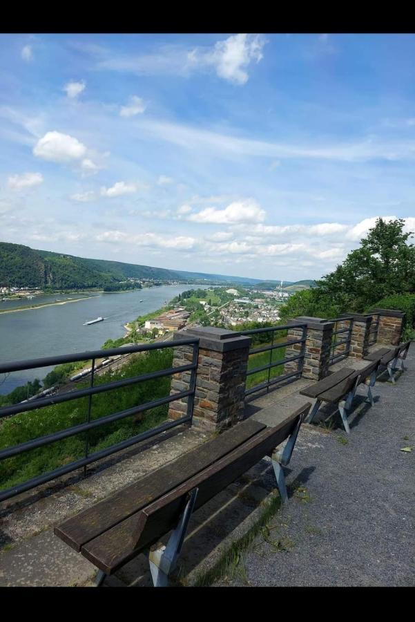 Ferienwohnung Neli Am Rhein Rheinbrohl Dış mekan fotoğraf
