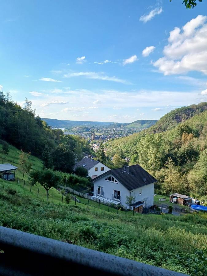 Ferienwohnung Neli Am Rhein Rheinbrohl Dış mekan fotoğraf